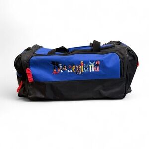 Disneyland Blue and Black Duffel Bag